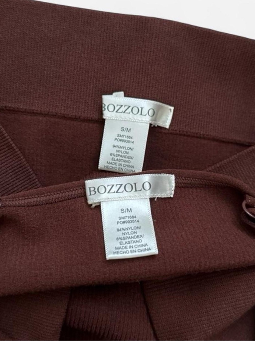 Mocha Brown Seamless Ribbed Set - Picture 9 of 11